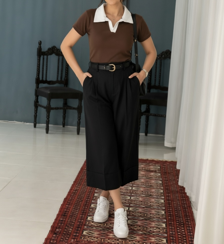 شلوار واید دمپا دوبل