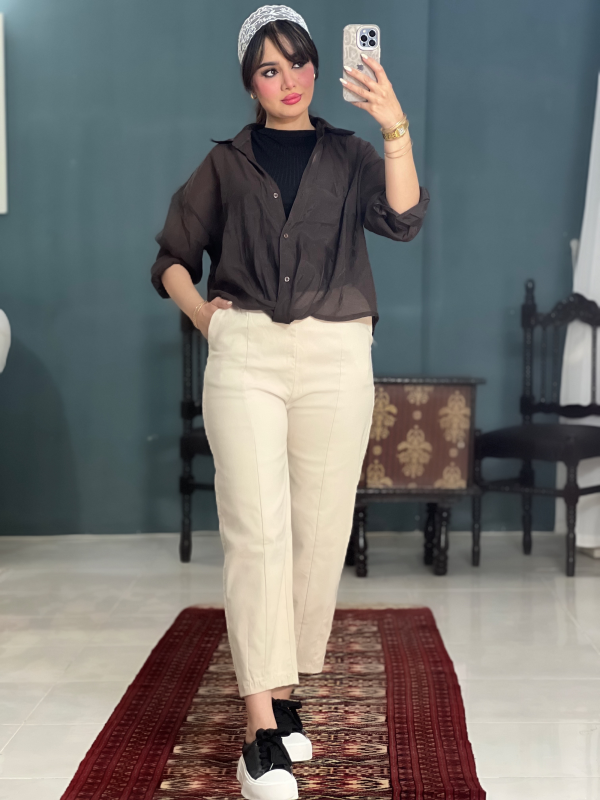 مام بالونی کتان پنبه